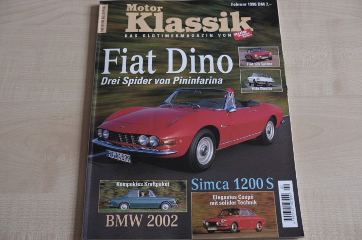 Motor Klassik 02/1996